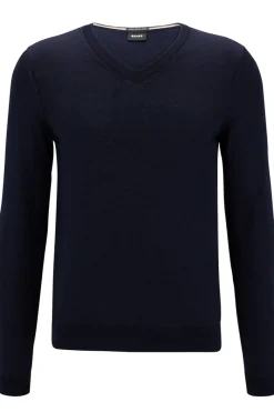 Boss Black Luxury|Truien & Vesten^Heren trui blauw