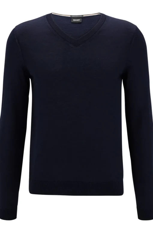Boss Black Luxury|Truien & Vesten^Heren trui blauw