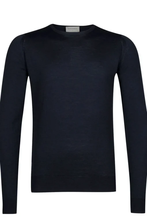 John Smedley Luxury|Truien & Vesten^Heren trui blauw