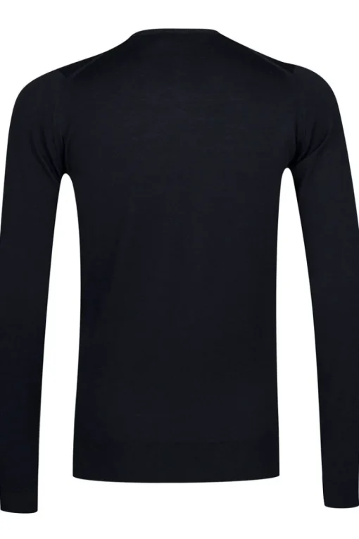 John Smedley Luxury|Truien & Vesten^Heren trui blauw