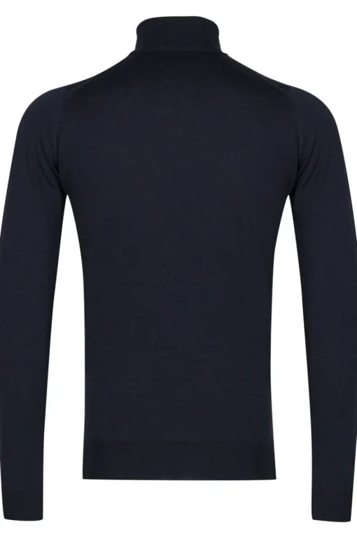 John Smedley Luxury|Truien & Vesten^Heren trui blauw