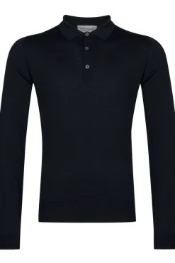 John Smedley Luxury|Truien & Vesten^Heren trui blauw