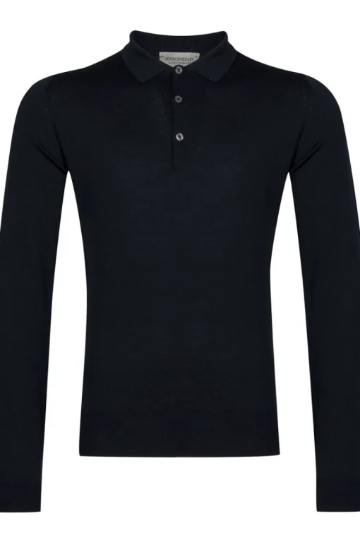John Smedley Luxury|Truien & Vesten^Heren trui blauw