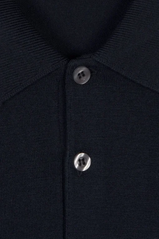 John Smedley Luxury|Truien & Vesten^Heren trui blauw