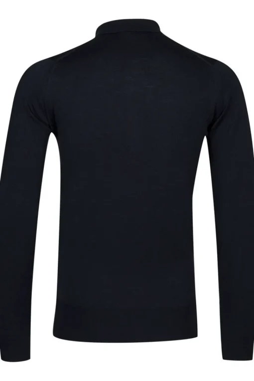 John Smedley Luxury|Truien & Vesten^Heren trui blauw