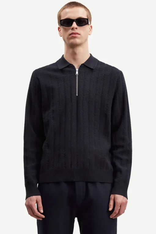 Samsøe Samsøe Outlet^Heren trui blauw