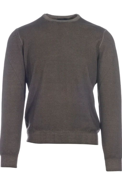 Per Venti Luxury|Truien & Vesten^Heren trui bruin