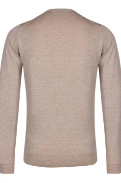 John Smedley Luxury|Truien & Vesten^Heren trui bruin
