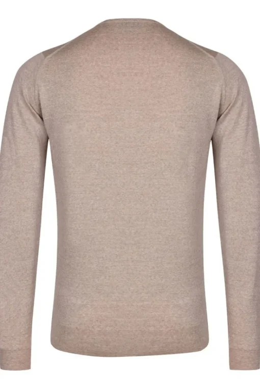 John Smedley Luxury|Truien & Vesten^Heren trui bruin