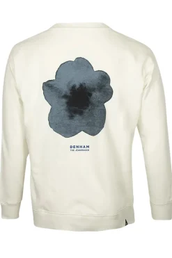 Denham Jeans & Casuals|Truien & Vesten^Heren trui ecru