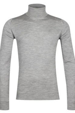 John Smedley Luxury|Truien & Vesten^Heren trui grijs