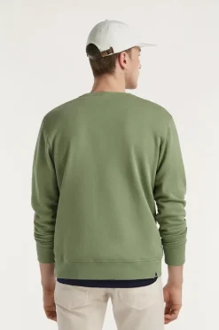 Denham Jeans & Casuals|Truien & Vesten^Heren trui groen