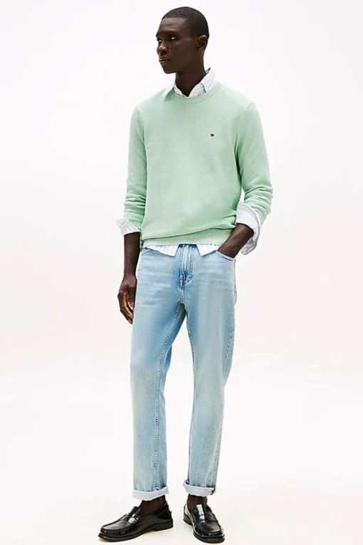Tommy Hilfiger Jeans & Casuals|Truien & Vesten^Heren trui groen