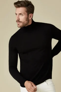 Profuomo Modern Classics|Truien & Vesten^Heren trui zwart