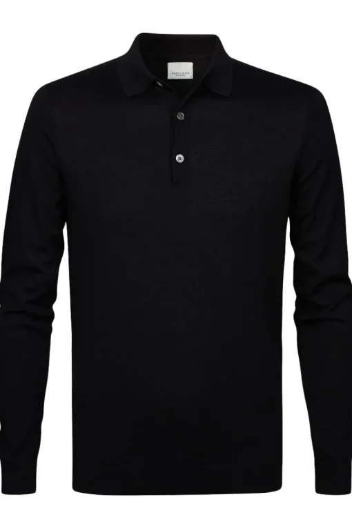 Profuomo Modern Classics|Truien & Vesten^Heren trui zwart