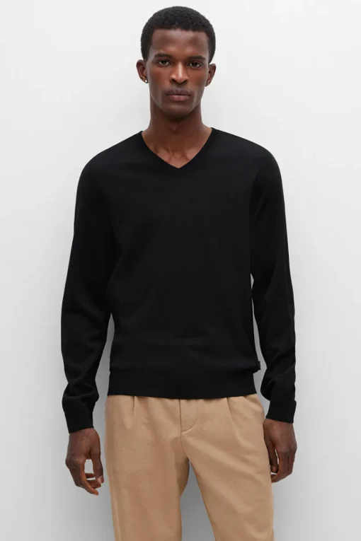 Boss Black Luxury|Truien & Vesten^Heren trui zwart