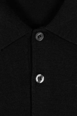 John Smedley Luxury|Truien & Vesten^Heren trui zwart