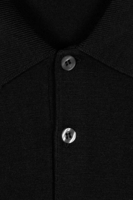 John Smedley Luxury|Truien & Vesten^Heren trui zwart