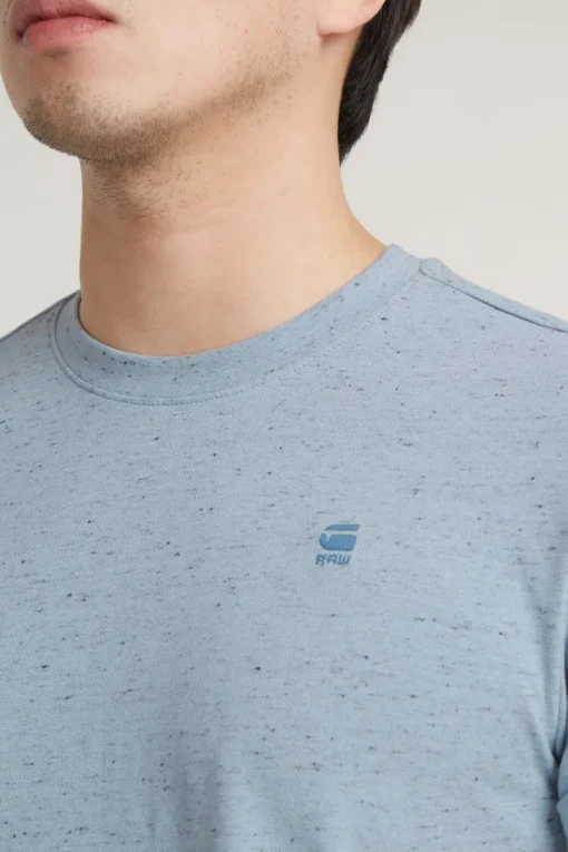 G-Star Jeans & Casuals|T-shirts & Polo's^Heren t-shirt kortemouw blauw