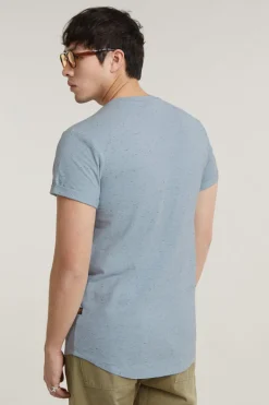 G-Star Jeans & Casuals|T-shirts & Polo's^Heren t-shirt kortemouw blauw