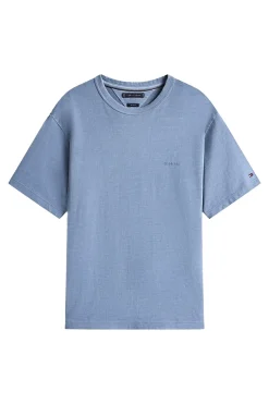 Tommy Hilfiger Jeans & Casuals|T-shirts & Polo's^Heren t-shirt kortemouw blauw