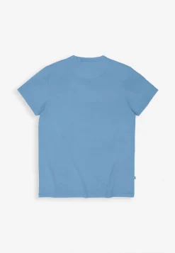 Butcher of Blue Jeans & Casuals|T-shirts & Polo's^Heren t-shirt kortemouw blauw