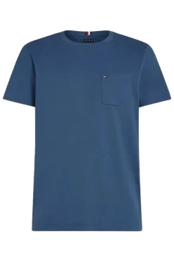 Tommy Hilfiger Jeans & Casuals|T-shirts & Polo's^Heren t-shirt kortemouw blauw