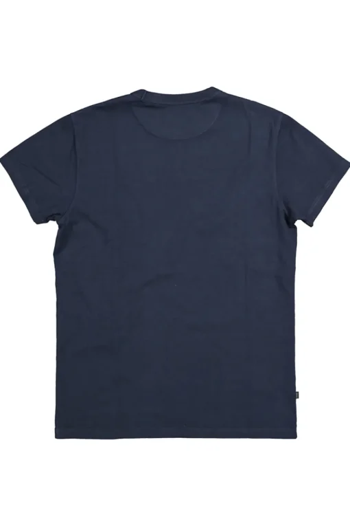 Butcher of Blue Jeans & Casuals|T-shirts & Polo's^Heren t-shirt kortemouw blauw