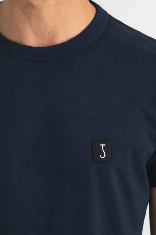 Butcher of Blue Jeans & Casuals|T-shirts & Polo's^Heren t-shirt kortemouw blauw