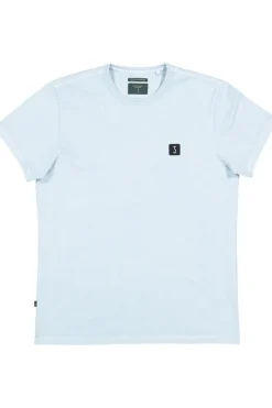 Butcher of Blue Jeans & Casuals|T-shirts & Polo's^Heren t-shirt kortemouw blauw