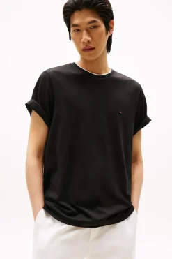 Tommy Hilfiger Jeans & Casuals|T-shirts & Polo's^Heren t-shirt kortemouw blauw