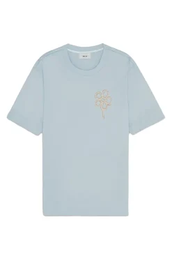 NN07 Designer|T-shirts & Polo's^Heren t-shirt kortemouw blauw