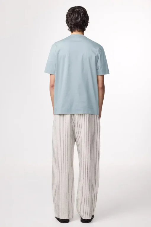 NN07 Designer|T-shirts & Polo's^Heren t-shirt kortemouw blauw