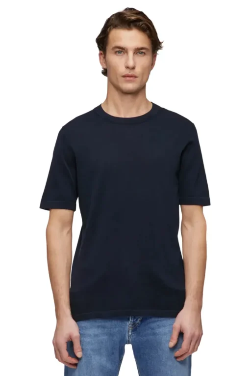 Drykorn Designer|T-shirts & Polo's^Heren t-shirt kortemouw blauw