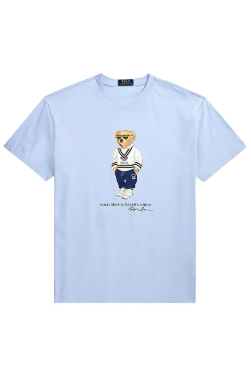Polo Ralph Lauren Designer|T-shirts & Polo's^Heren t-shirt kortemouw blauw
