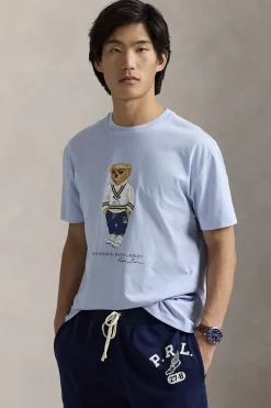 Polo Ralph Lauren Designer|T-shirts & Polo's^Heren t-shirt kortemouw blauw
