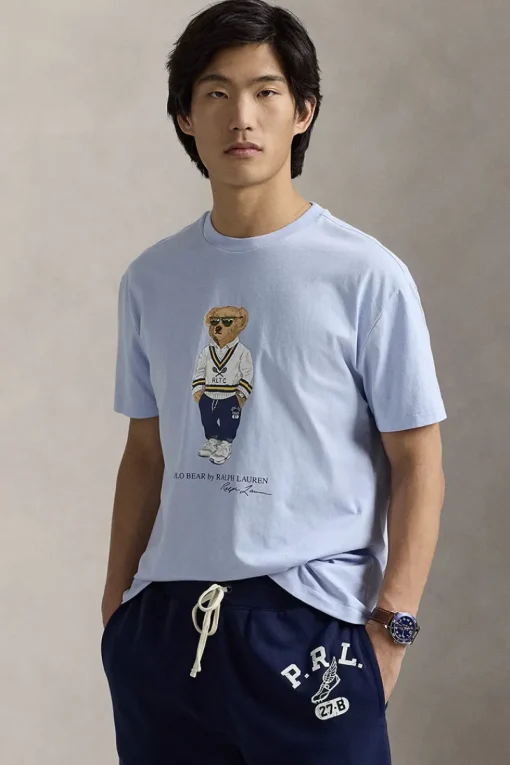 Polo Ralph Lauren Designer|T-shirts & Polo's^Heren t-shirt kortemouw blauw