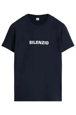 Aspesi Designer|T-shirts & Polo's^Heren t-shirt kortemouw blauw