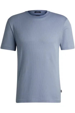 Boss Black Luxury|T-shirts & Polo's^Heren t-shirt kortemouw blauw