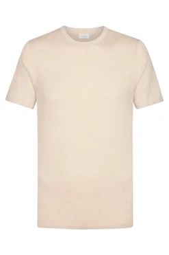 Profuomo Modern Classics|T-shirts & Polo's^Heren t-shirt kortemouw bruin