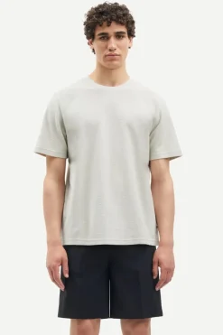 Samsøe Samsøe Designer|T-shirts & Polo's^Heren t-shirt kortemouw bruin