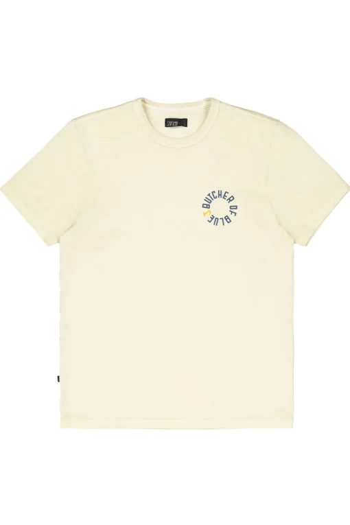 Butcher of Blue Designer|T-shirts & Polo's^Heren t-shirt kortemouw bruin