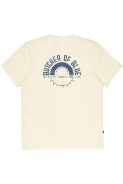 Butcher of Blue Designer|T-shirts & Polo's^Heren t-shirt kortemouw bruin
