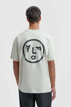 Olaf Hussein Designer|T-shirts & Polo's^Heren t-shirt kortemouw bruin