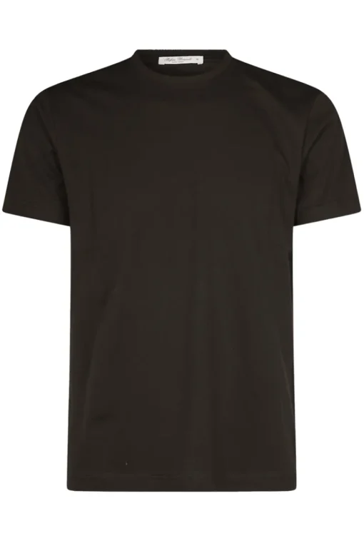 Stefan Brandt Luxury|T-shirts & Polo's^Heren t-shirt kortemouw bruin