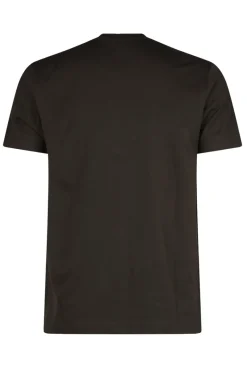 Stefan Brandt Luxury|T-shirts & Polo's^Heren t-shirt kortemouw bruin