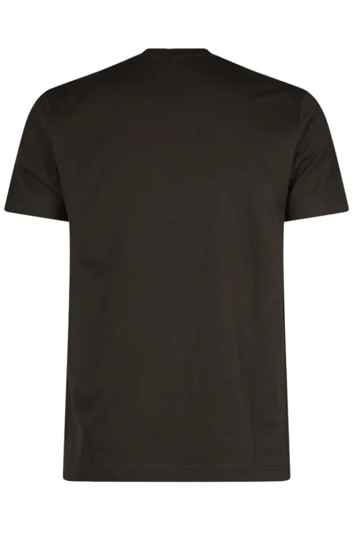 Stefan Brandt Luxury|T-shirts & Polo's^Heren t-shirt kortemouw bruin