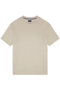 Paul & Shark Luxury|T-shirts & Polo's^Heren t-shirt kortemouw bruin