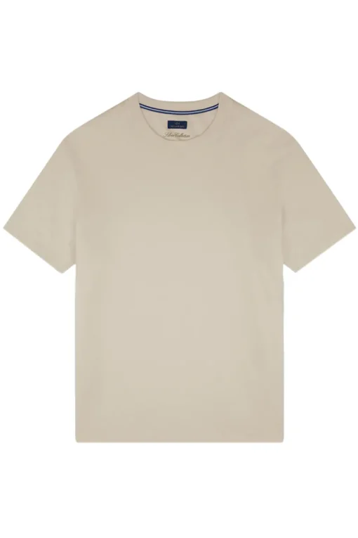 Paul & Shark Luxury|T-shirts & Polo's^Heren t-shirt kortemouw bruin