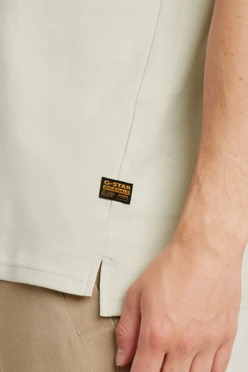 G-Star Jeans & Casuals|T-shirts & Polo's^Heren t-shirt kortemouw ecru